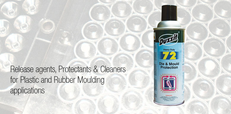 Duzzit Aerosols for Plastic and Rubber Moulding Application